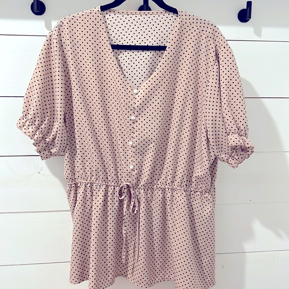 SHEIN | Polka Dot Blouse